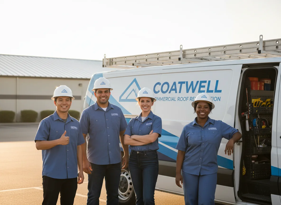 Commercial roof coating company in Wilton, AR